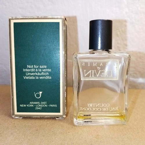 Devin by Aramis mini perfume Eau de Cologne 10 ml used vintage