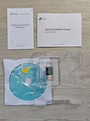 TP-Link TL-WN823N 300Mbps mini безжичен N USB адаптер нов