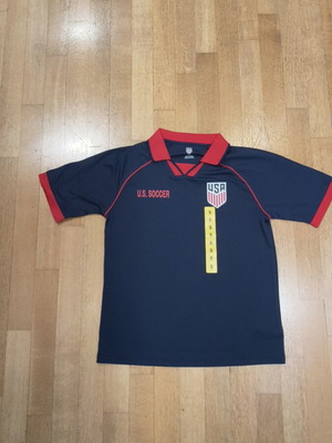 Soccer USA shirt new, size small, blue