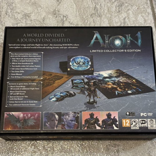 Aion Limited Collector's Edition PC like new with figure and extras
