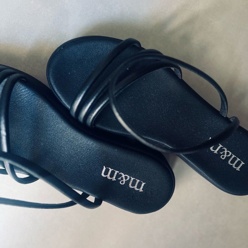 Flatform black women's shoes new, size 39