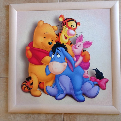 Winnie large frame used, 56 x 56