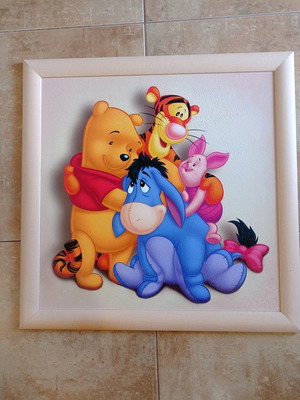 Winnie large frame used, 56 x 56