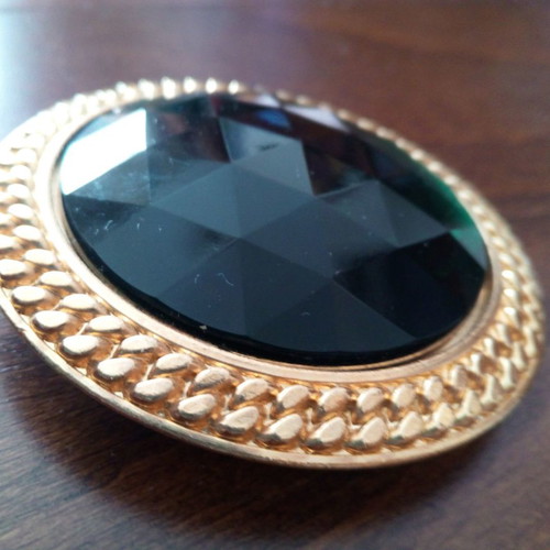 Rare collectible gold-plated belt buckle Gutos (1960, West Germany) from the Modele Depose series - branded.