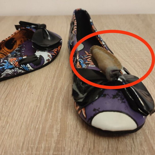 Iron Fist μπαλαρίνες καινούργιες, μωβ, νούμερο 37