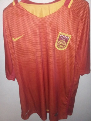 China Football Jersey L like new, authentic