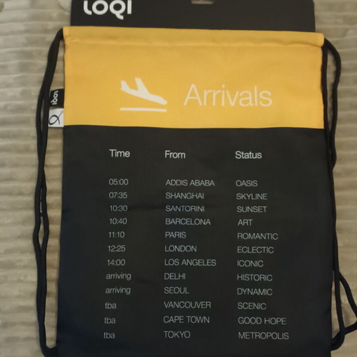 Athens Airport Eleftherios Venizelos Backpack new