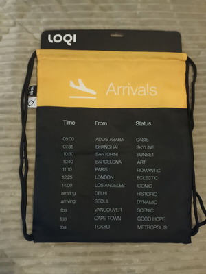 Σακίδιο πλάτης αεροδρομίου Αθηνών Ελευθέριος Βενιζέλος καινούργιο