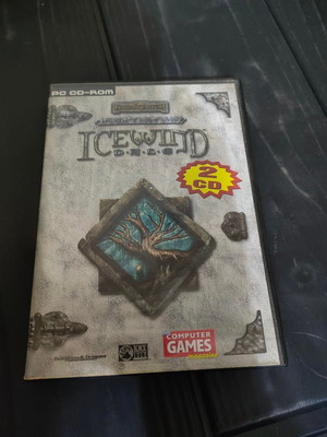 Icewind Dale PC CD-ROM 2 CD set, Black Isle Bioware RPG