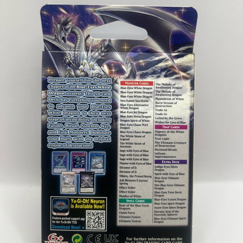 Yu-Gi-Oh! Blue-Eyes White Destiny Structure Deck new English edition