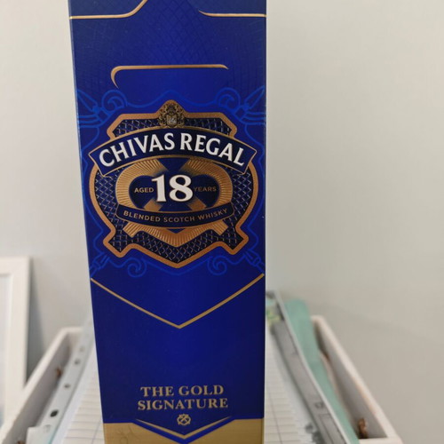 Chivas Regal Blue Box like new