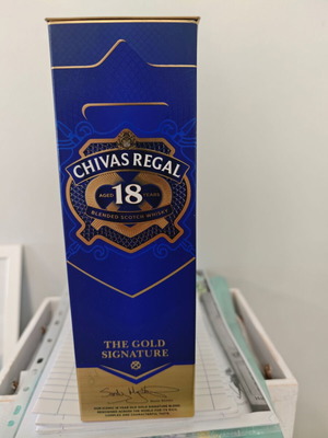 Chivas Regal Blue Box like new