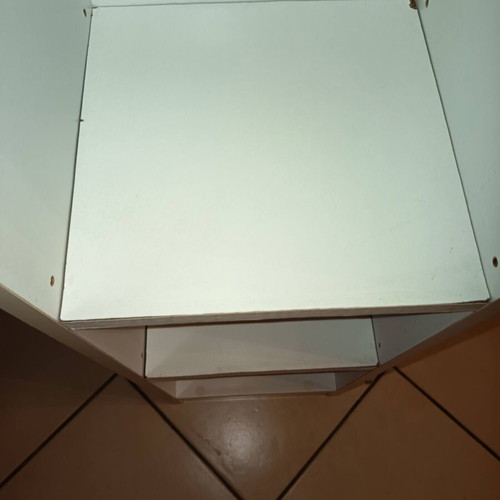 Shelf used, small wooden shelving unit