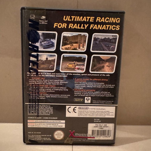 Nintendo GameCube video game Pro Rally used