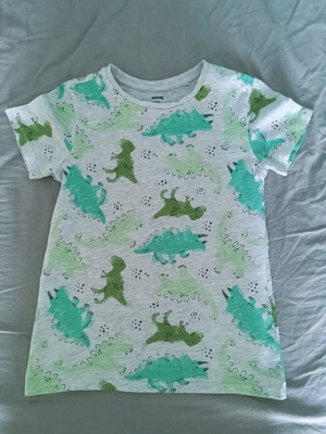 T-Shirt Sinsay for boys 7-8 years like new, gray and green