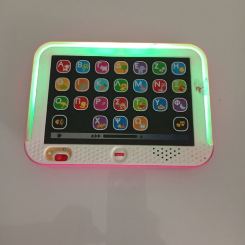 Fisher Price Kids Tablet used with sounds and lights