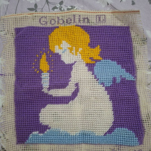 Handmade embroidery like new