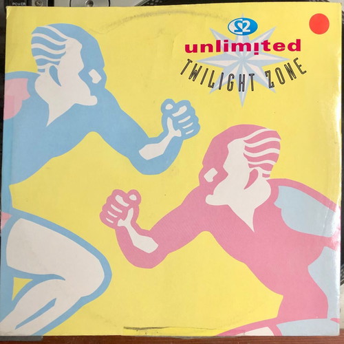 2 Unlimited Twilight Zone vinyl 12" 45 RPM used, electronic
