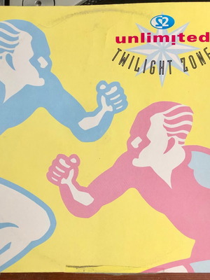 2 Unlimited Twilight Zone vinyl 12" 45 RPM used, electronic