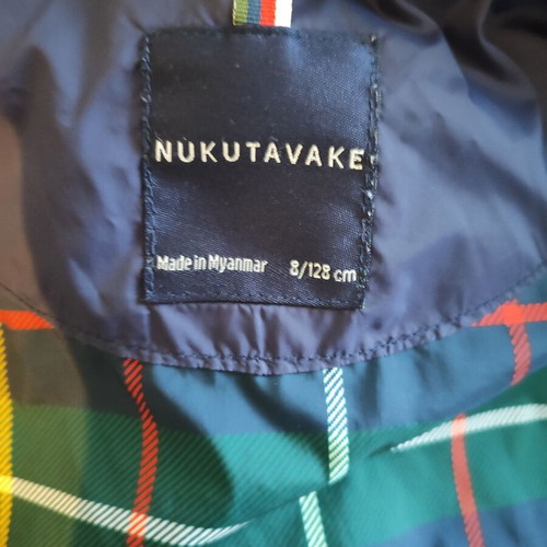 Nukutavake sleeveless jacket, blue