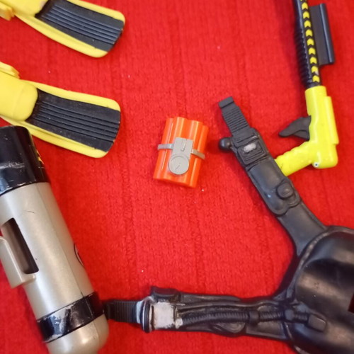 Action Man Scuba Diver collectible figure used, Hasbro 1993