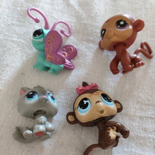 Littlest Pet Shop figures like new, set of 4