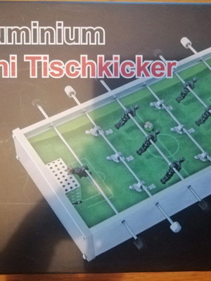 Aluminium foosball table new, ideal as a gift