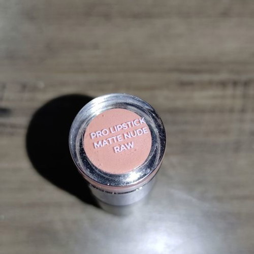 Revolution Pro lipstick used No Matte Nude Raw