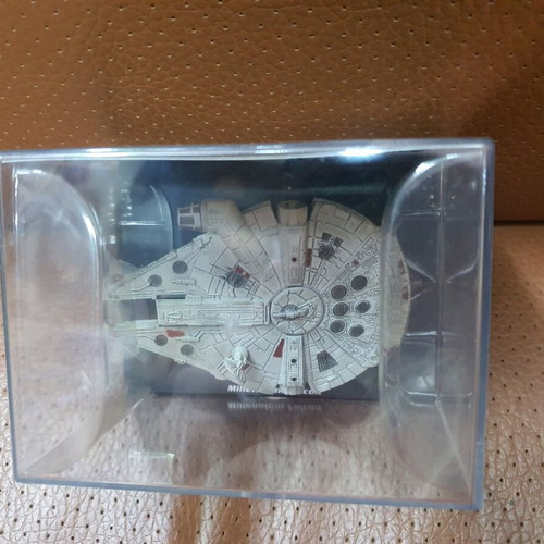 Millennium Falcon Star Wars figure used with box