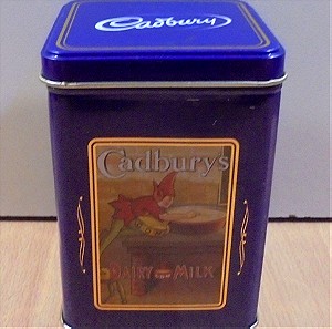Canbury's σοκολατάκια παλιό διαφημιστικό μεταλλικό κουτί άδειο