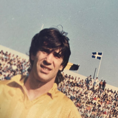 ΑΕΚ Θ.Μαυρος 1984 αυθεντική μεταχειρισμένη φωτογραφία 25x20,5 εκ