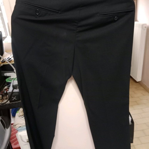 Antonio Miro black men's pants made to order, size XS and S with belt