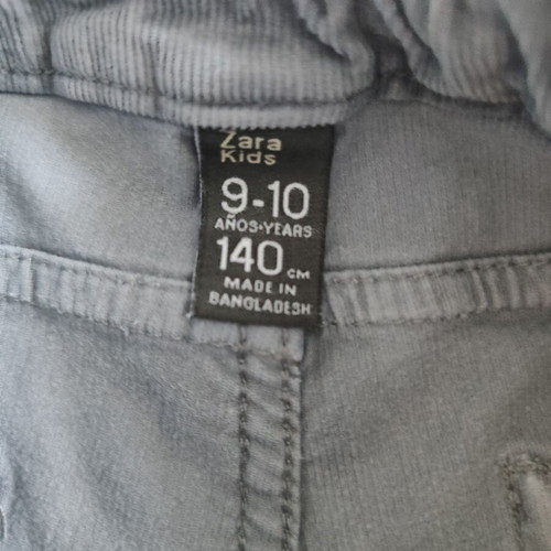Zara corduroy pants for boys