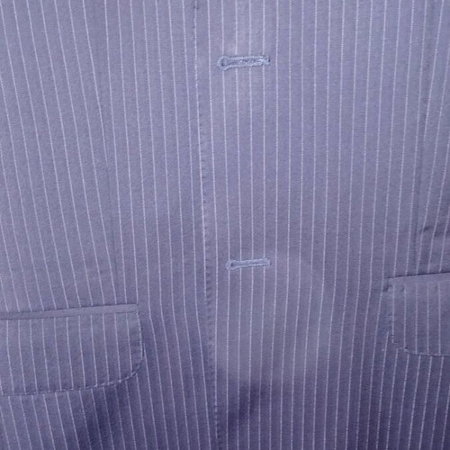 Massimo Dutti striped suit like new, Super 120 wool fabric