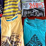  Bazaar Σαββατοκύριακου!!!!!   13 κοντομάνικα μπλουζάκια για αγόρια μέχρι 10 ετών