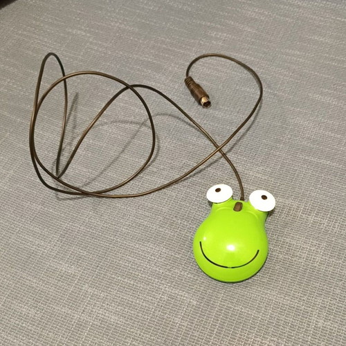 Vintage PC ball PS2 mouse Animal Friends used with two buttons and scroll wheel functional