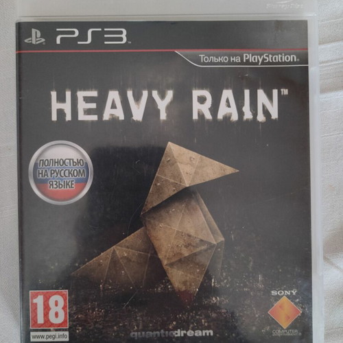 PlayStation 3 Heavy Rain game used, action adventure