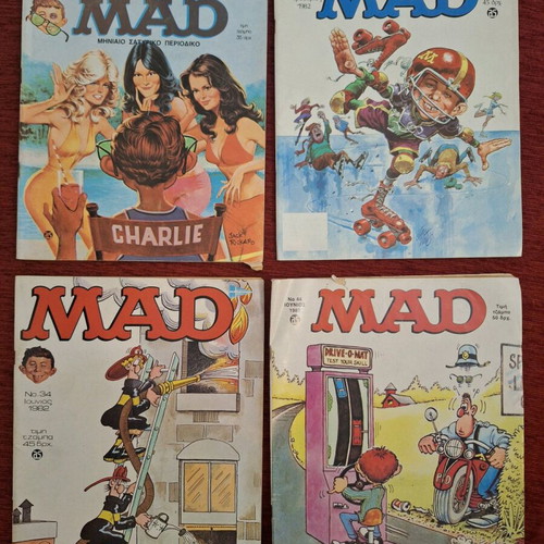 MAD used, pack of 4 issues 2, 30, 34, 44