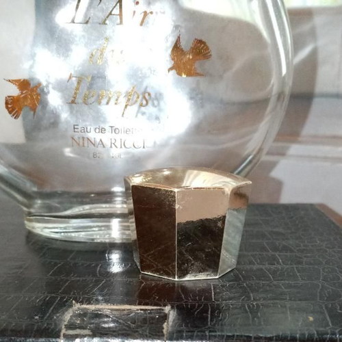 L'air du Temps Nina Ricci Eau de toilette used, large collectible 425 ml bottle