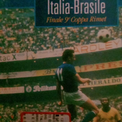 1970 Italia - Brasile video cassette like new, authentic