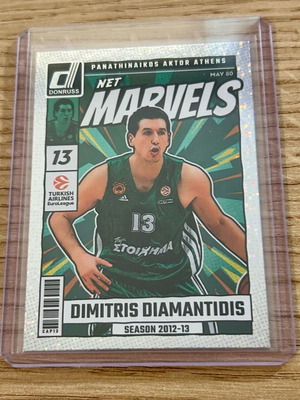 Κάρτα Δημήτρης Διαμαντίδης νέα Marvels Panini Euroleague 2024-25