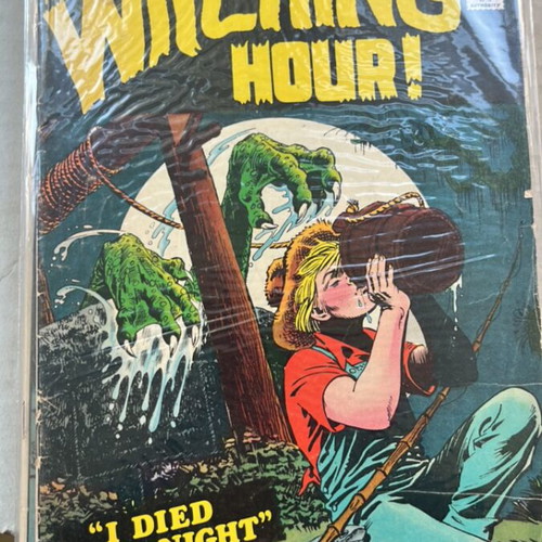 The Witching Hour comic book used, dark mansion and sinister secrets