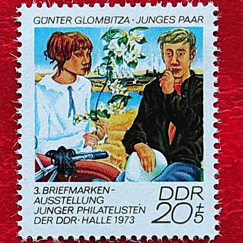 1973 DDR Stamp Exhibition for Children Series 1 Unused