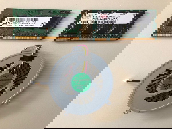 Hynix 512MB DDR & Hynix 2GB PC3 & Cooling Fan Laptop Fujitsu Lifebook