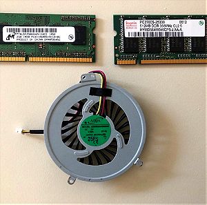 Hynix 512MB DDR & Hynix 2GB PC3 & Cooling Fan Laptop Fujitsu Lifebook