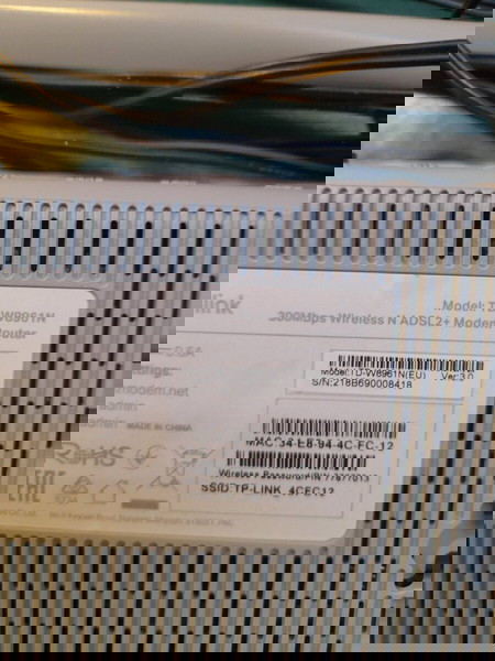 TP-LINK adsl modem router