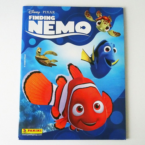 Panini Finding Nemo album English edition used 100% complete