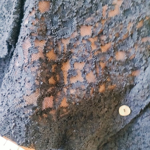 Black shirt with embroidery like new