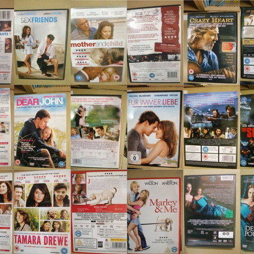 DVD pack of 5 new without Greek subtitles