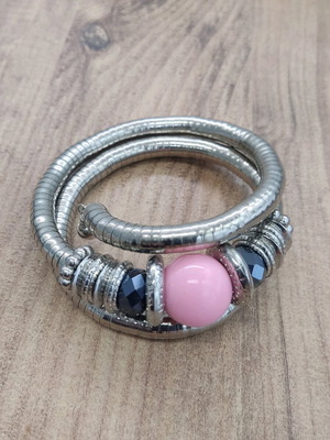 Multifunctional bracelet like new, silver color